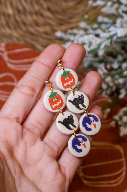 Halloween Cookie Earrings