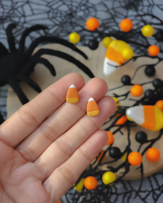 Candy Corn - Stud Earrings