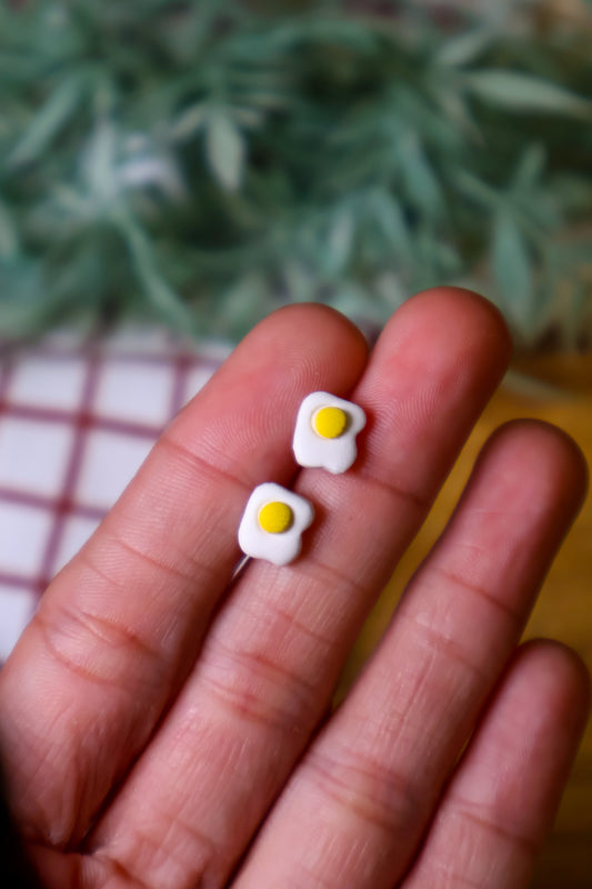 Dippy Egg Stud Earrings