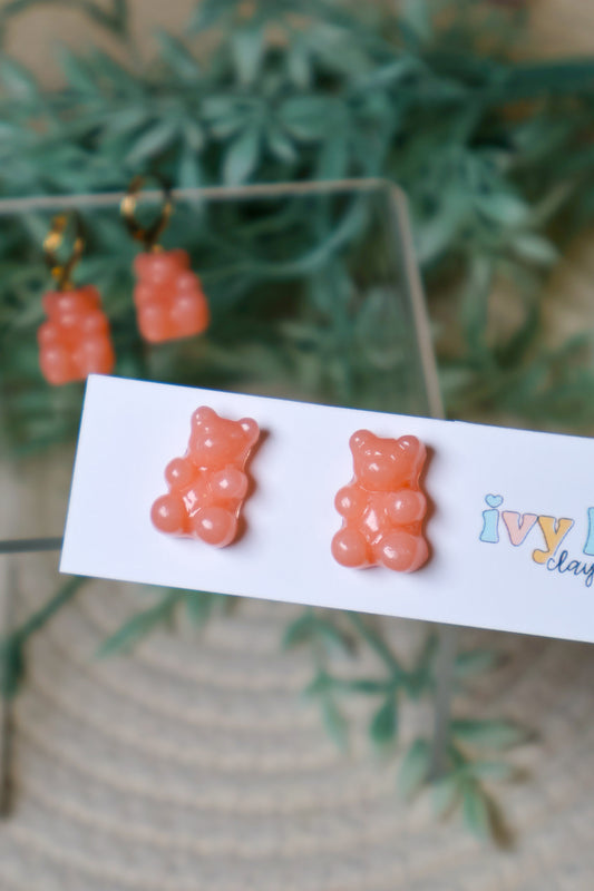 Gummy Bear Stud Earrings