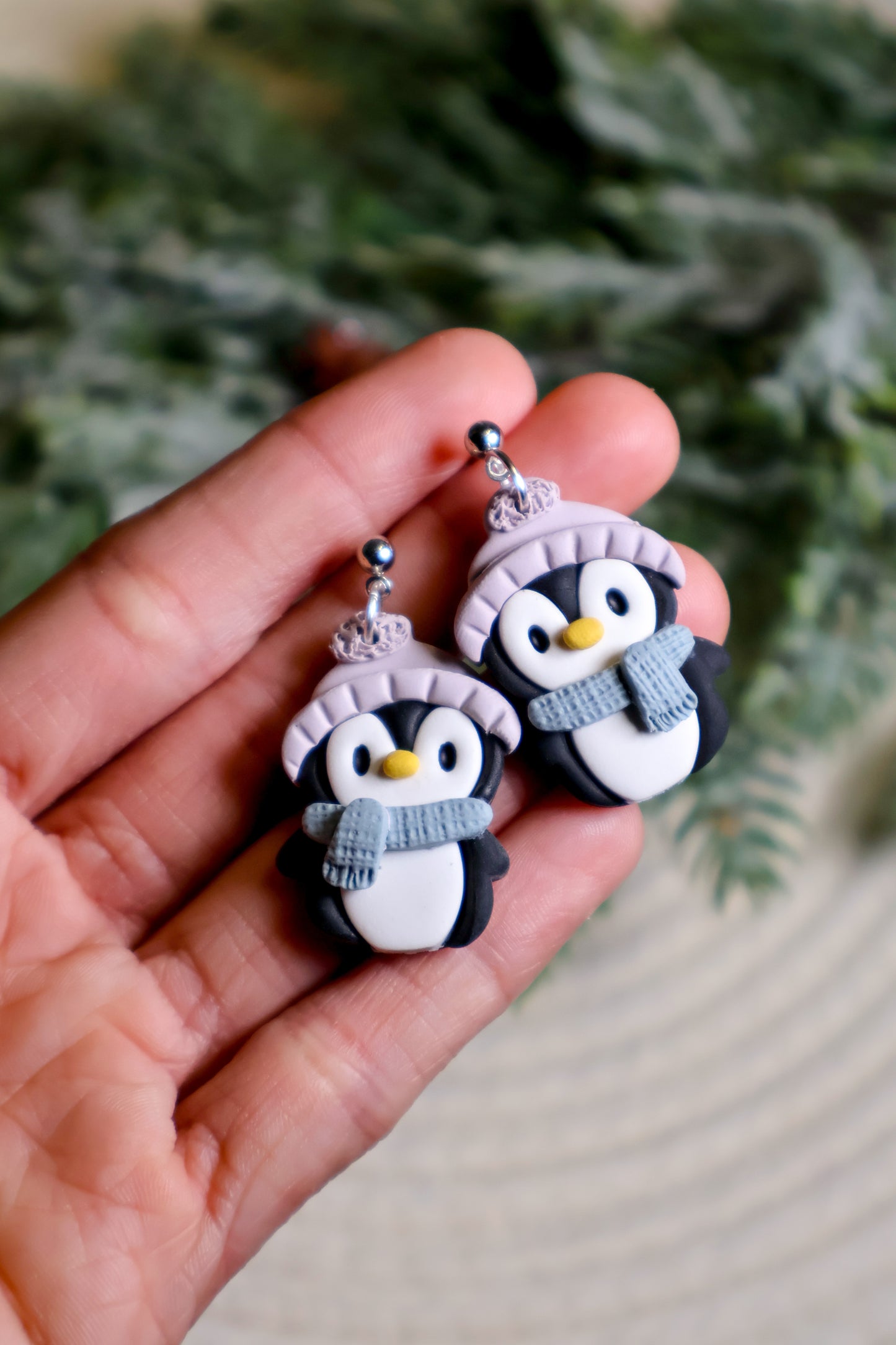 Cozy Penguin Earrings