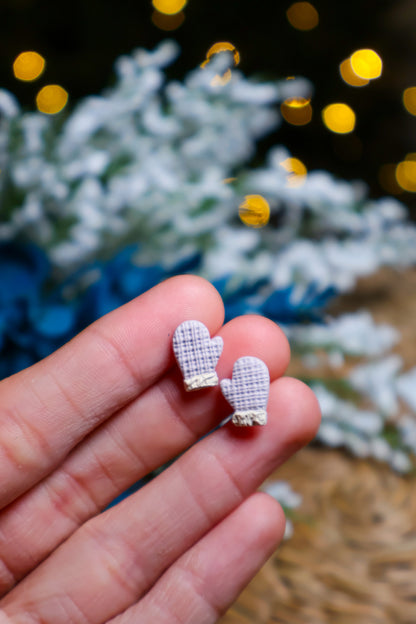 Cozy Mitten Stud Earrings