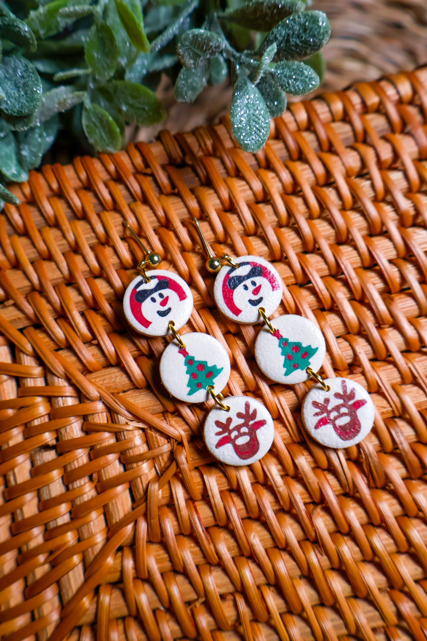 Christmas Cookie Trio Earrings