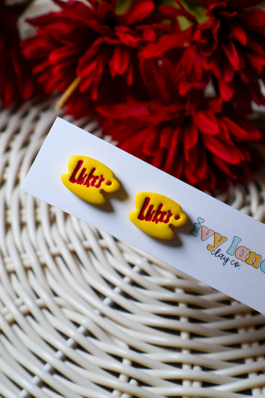 Luke's Mug Stud Earrings