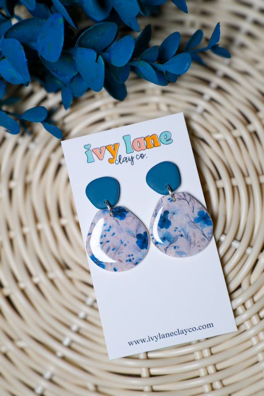 Heather | Blue Winter Floral Edition