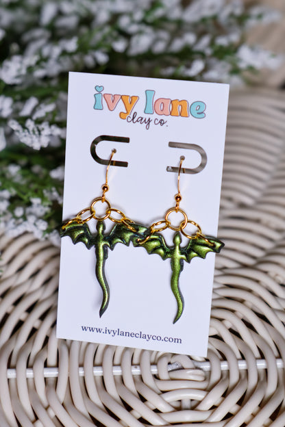 Dragon Earrings