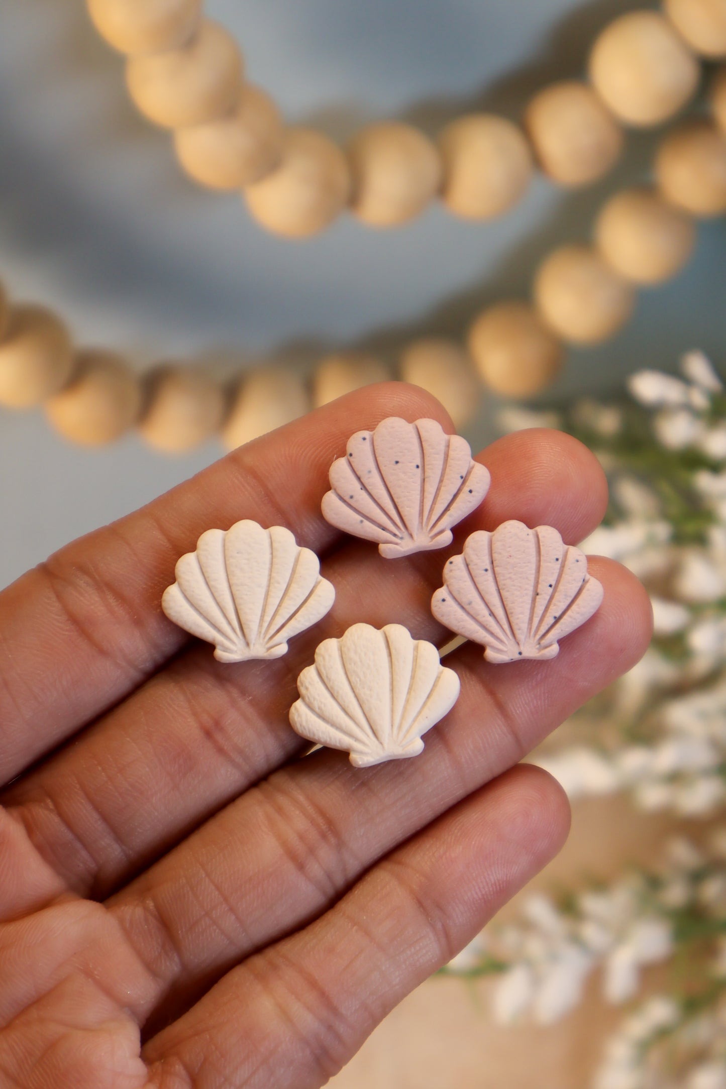 Seashell Stud Earrings