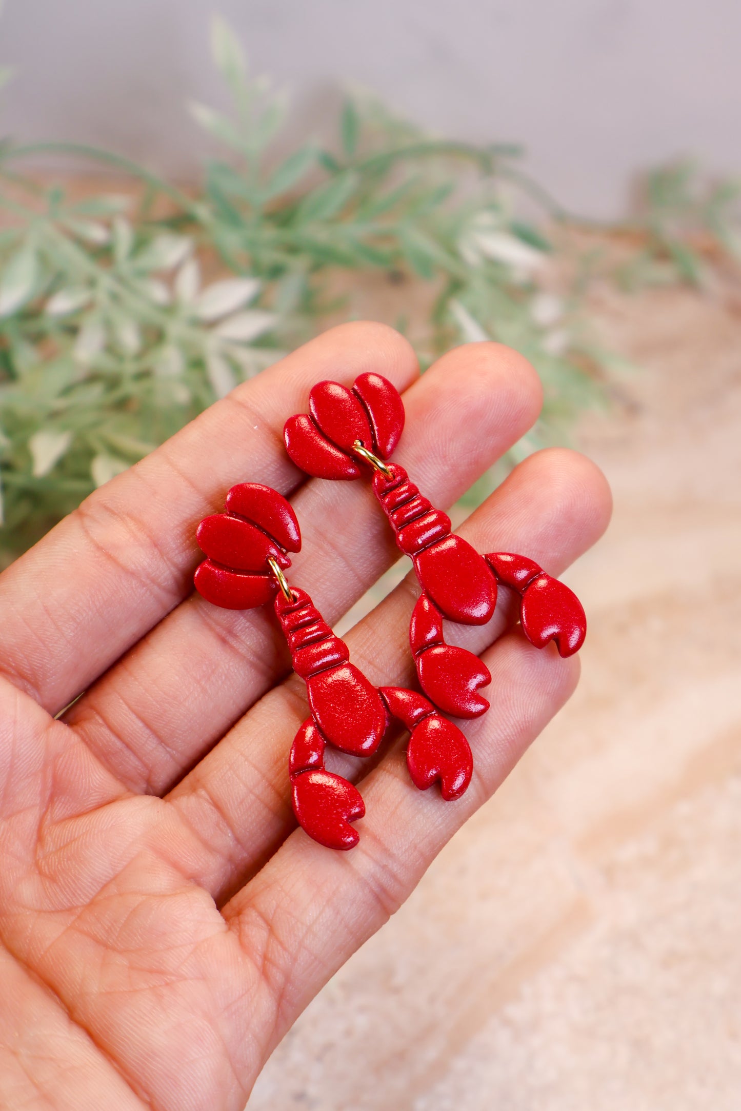 Lobster Earrings