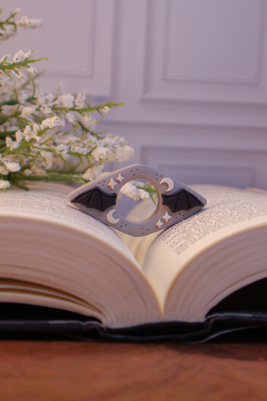 Book Page Holder | Fae / Bat Wings