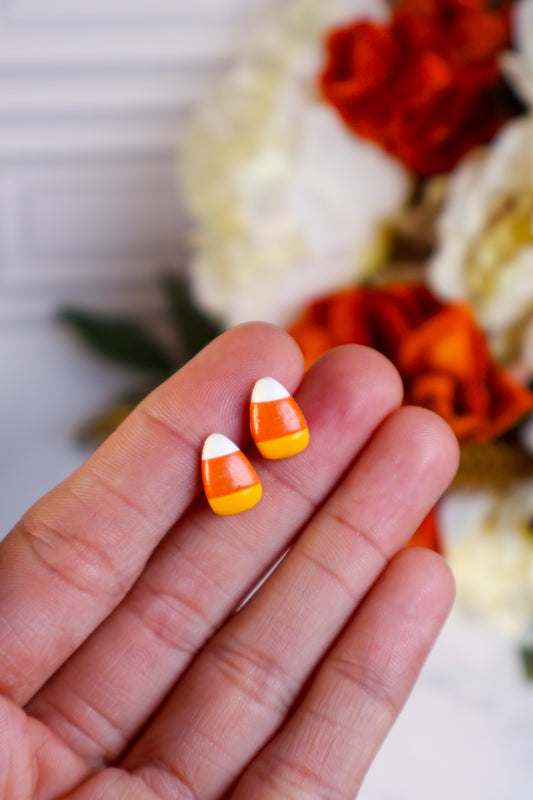 Candy Corn Stud Earrings