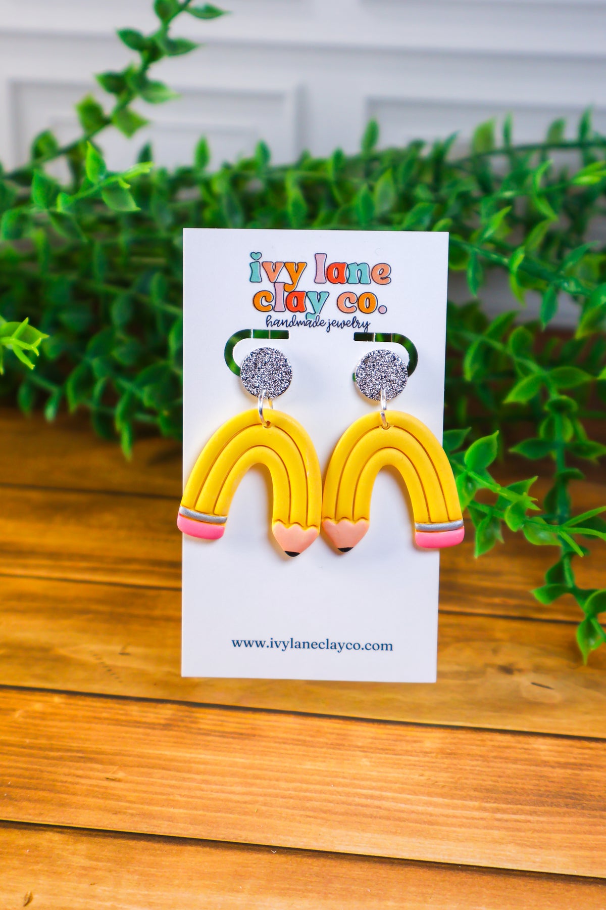Pencil Arch Earrings