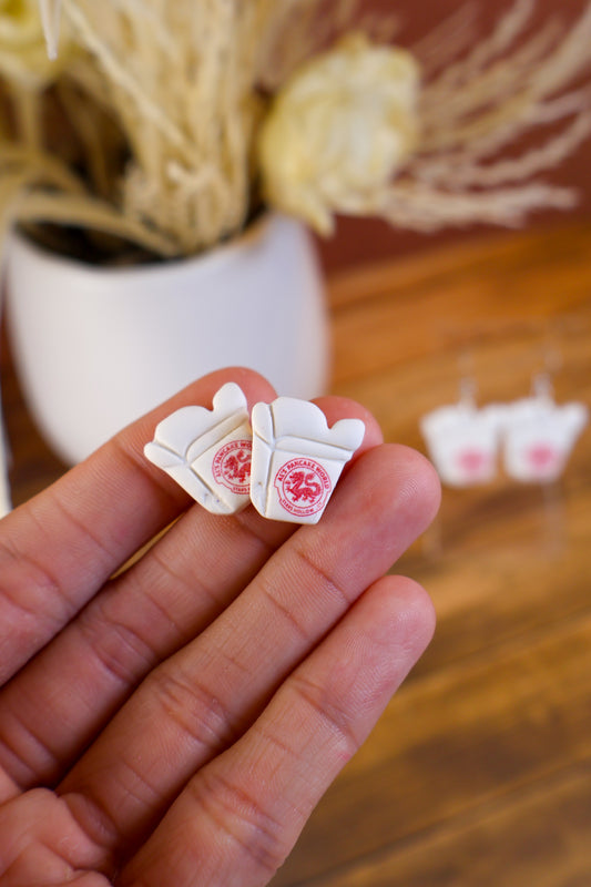 Al's Takeout Stud Earrings