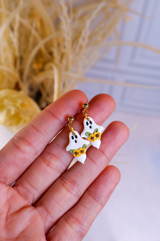 Daisy Ghost Earrings