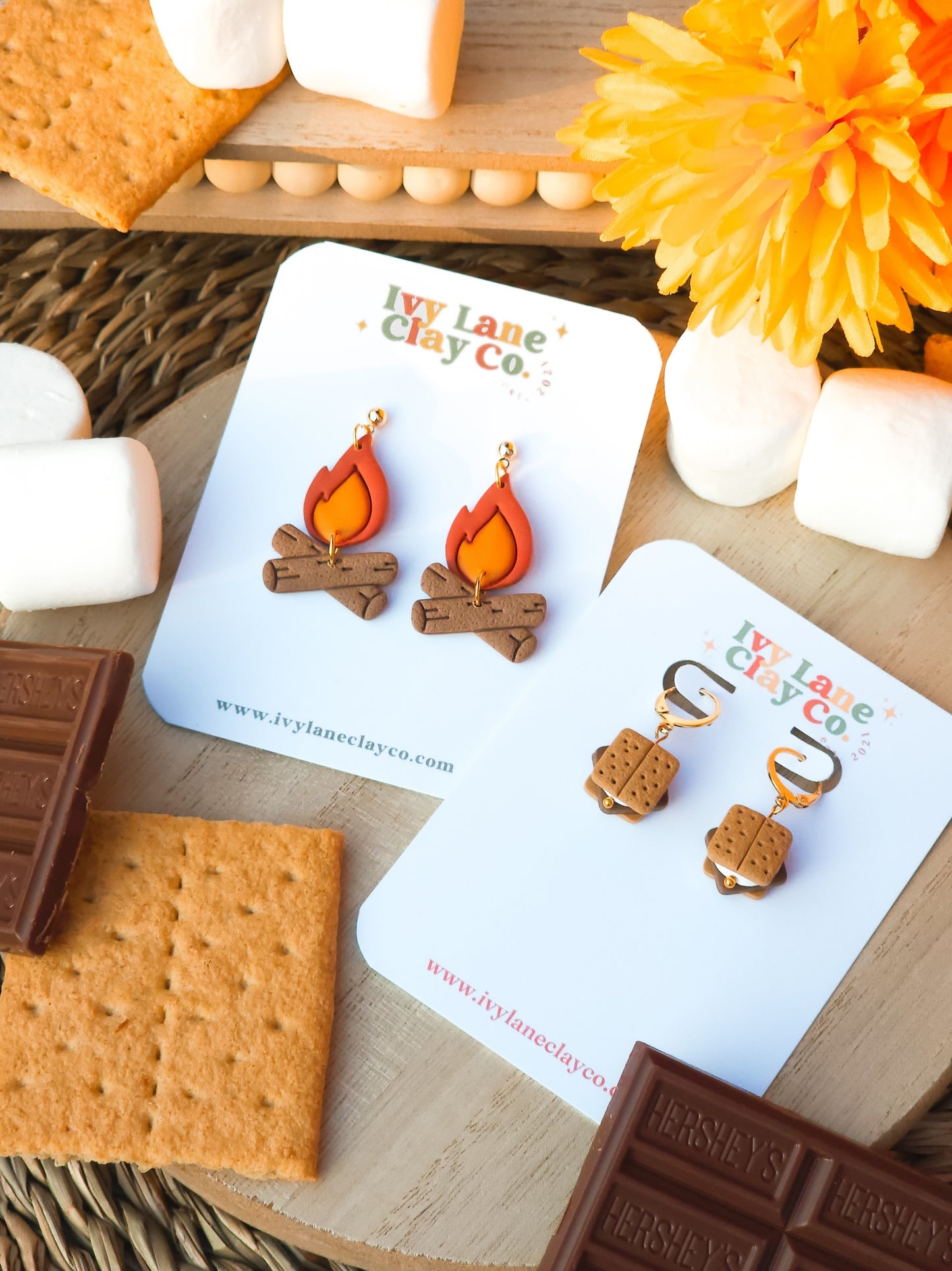 Campfire Earrings