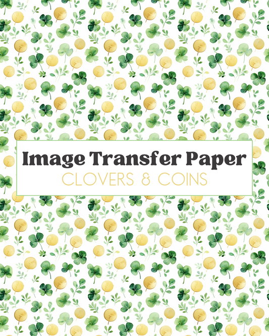 Clovers & Coins - Transfer Sheet