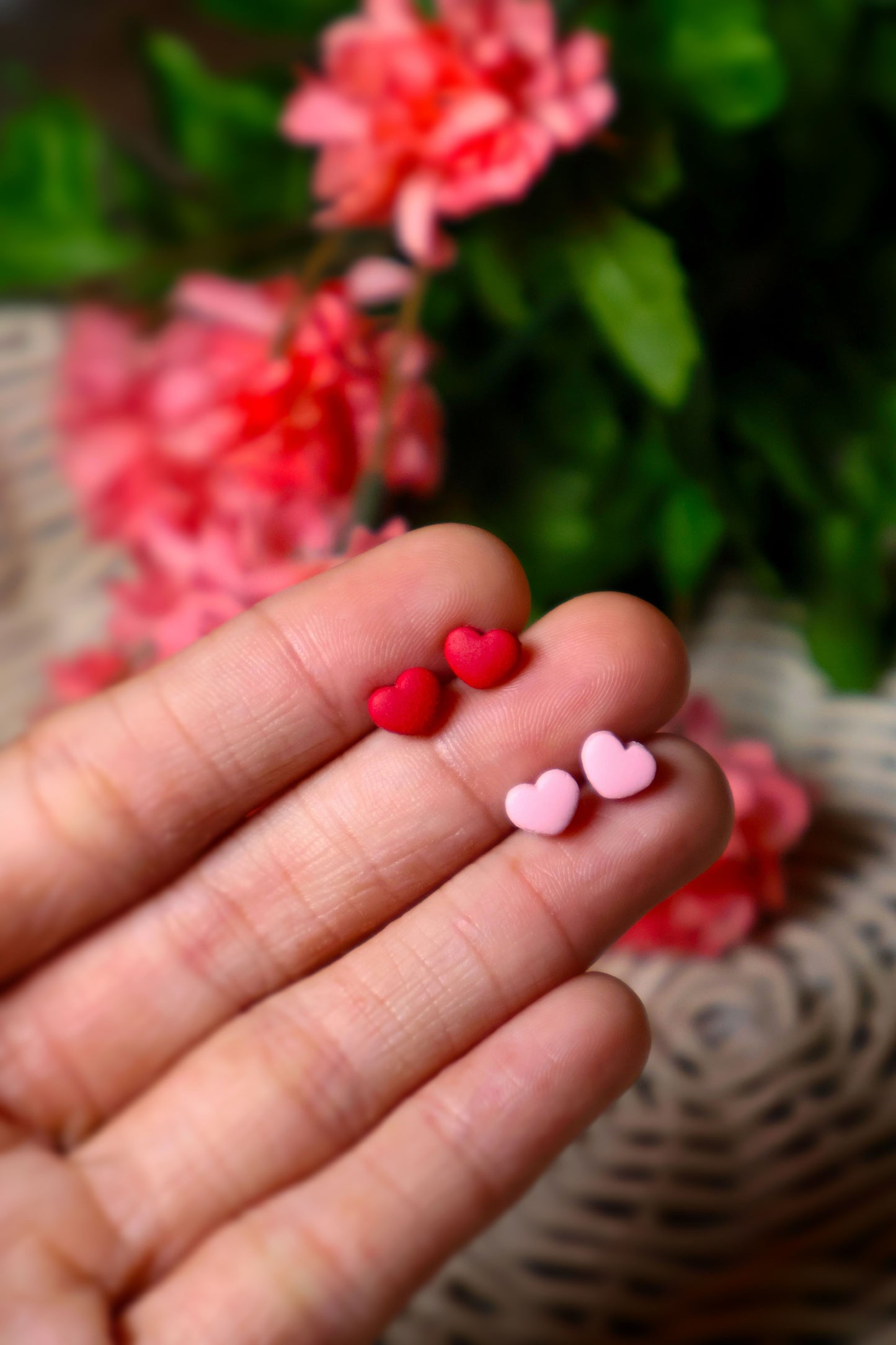 Mini Heart Stud Earrings