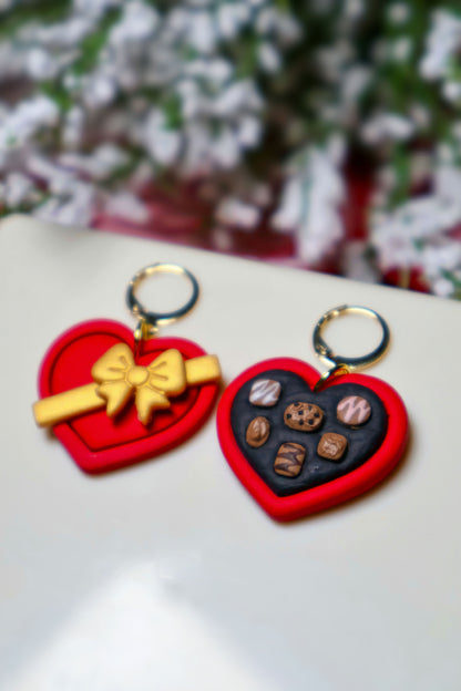 Valentine's Box of Chocolate Earrings