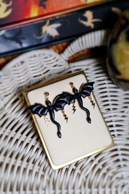 Lightning Dragon Earrings