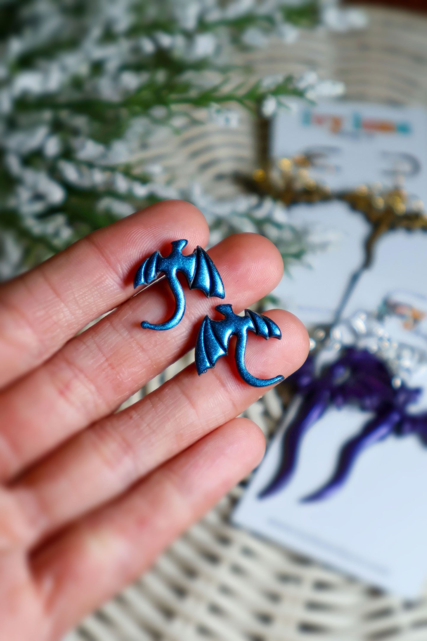 Dragon Stud Earrings