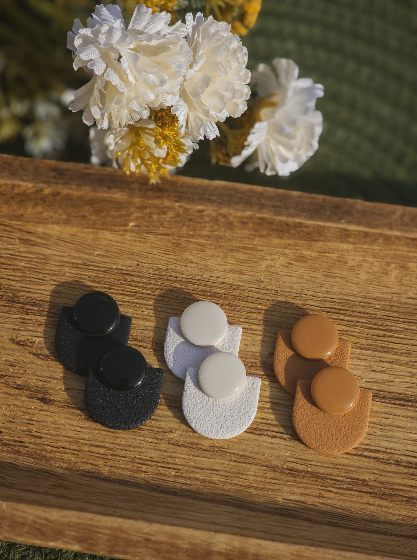 Zoe | Jumbo Stud Earrings