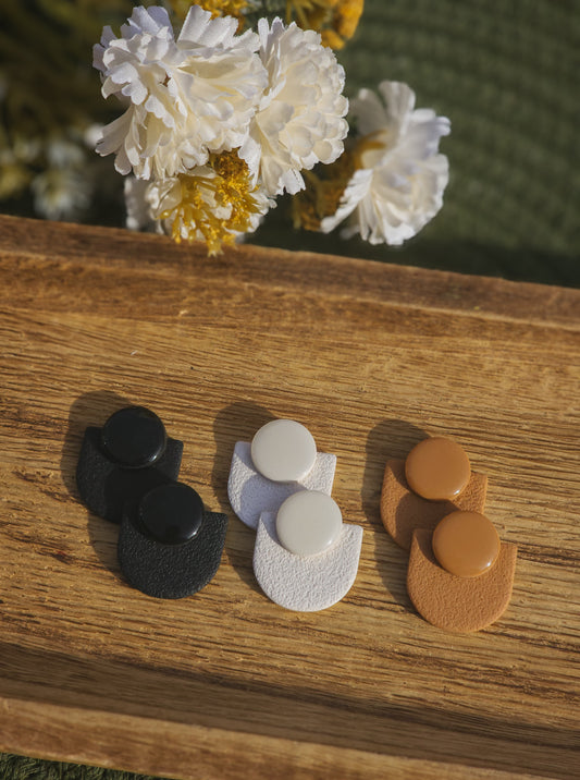 Zoe | Jumbo Stud Earrings