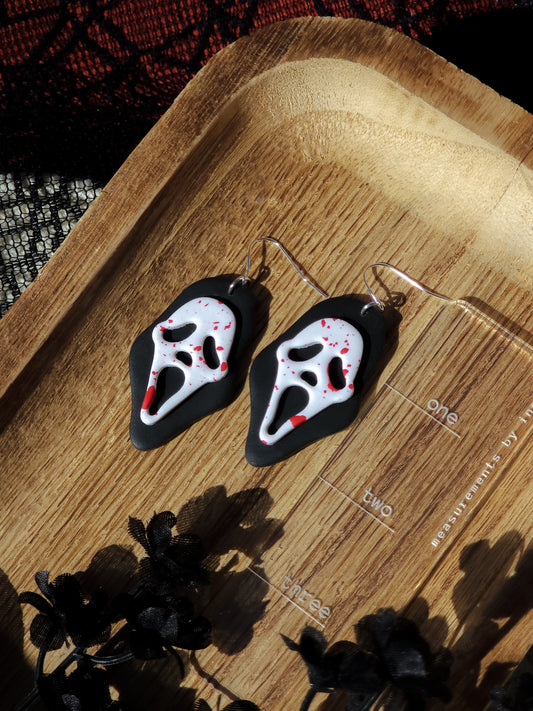 Spooky Mask Earrings