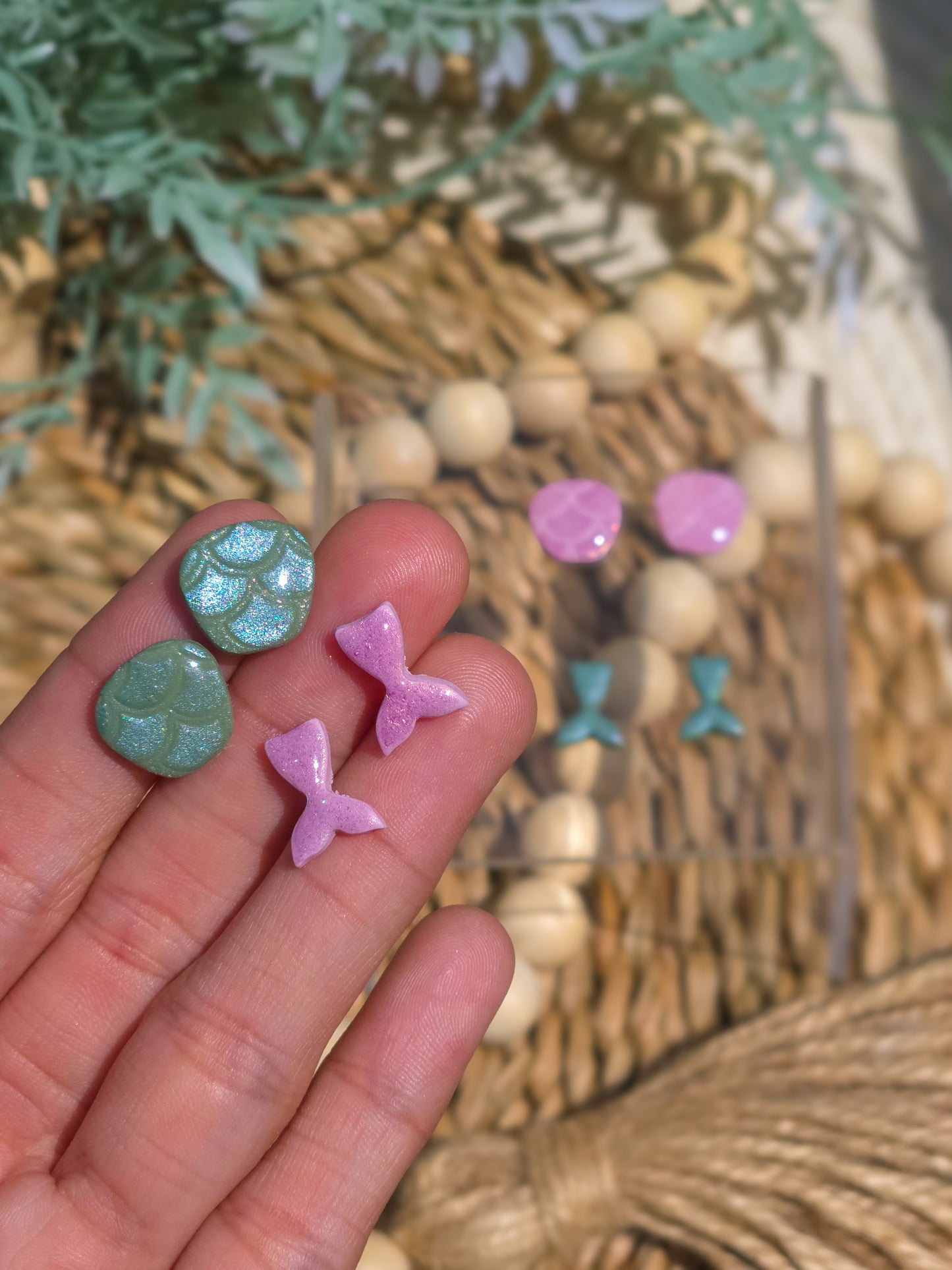 Mermaid Stud Set - (2 Pack)