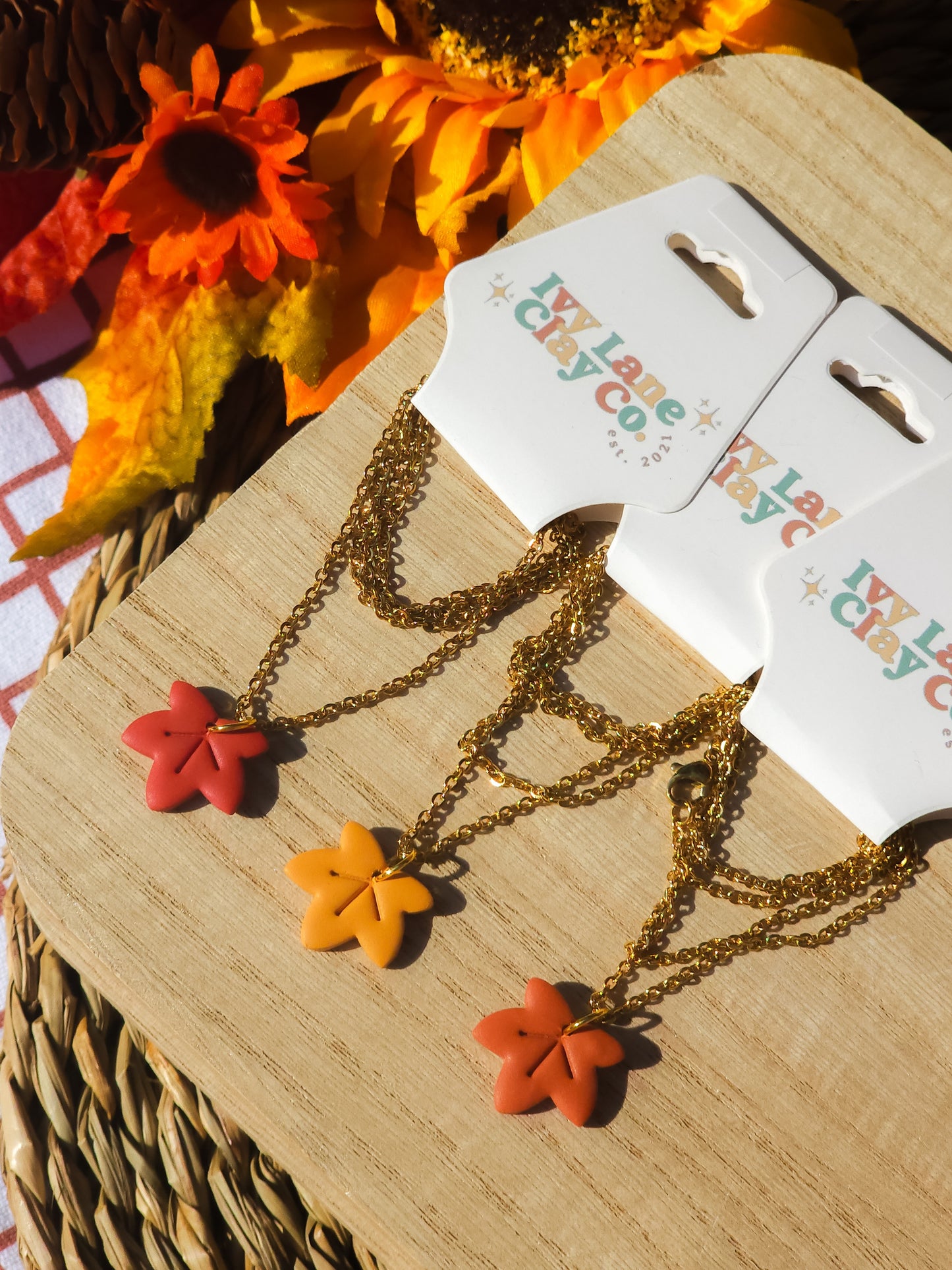 Maple Leaf Necklace