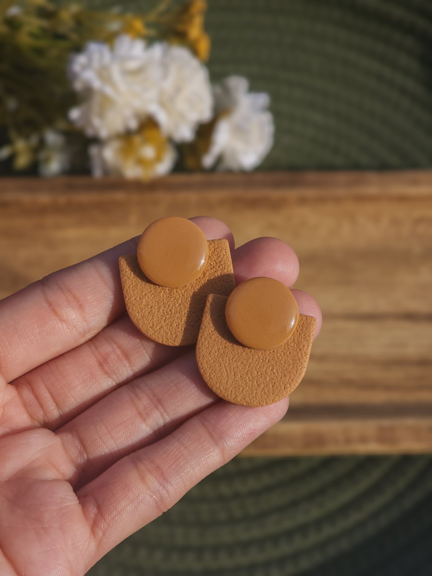 Zoe | Jumbo Stud Earrings