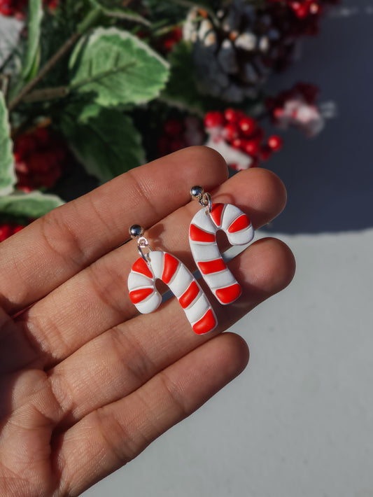 Candy Cane Earrings