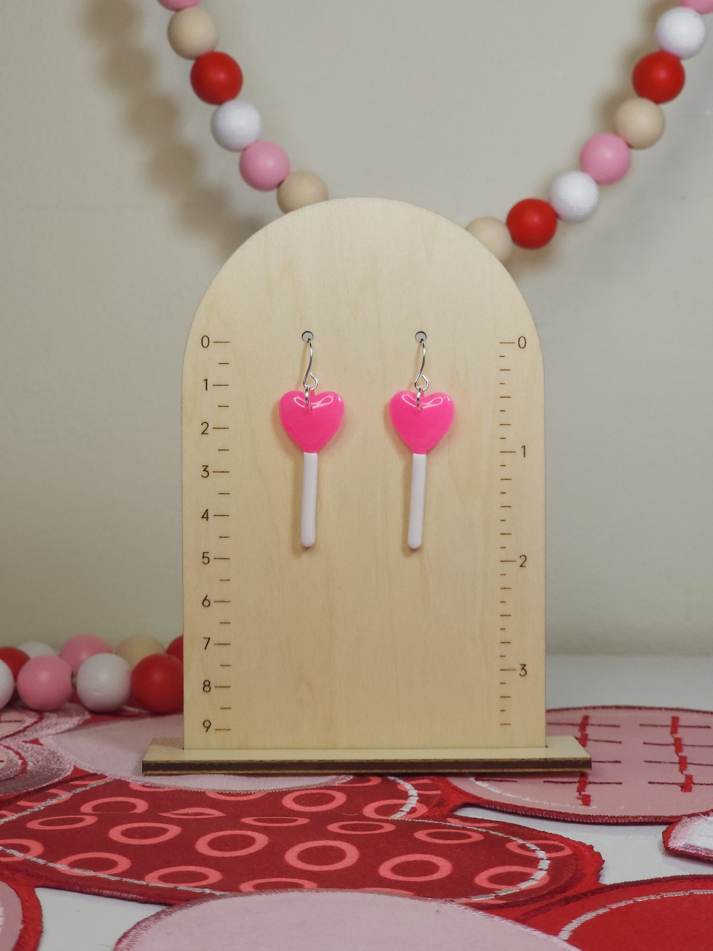 Heart Lollipop Earrings